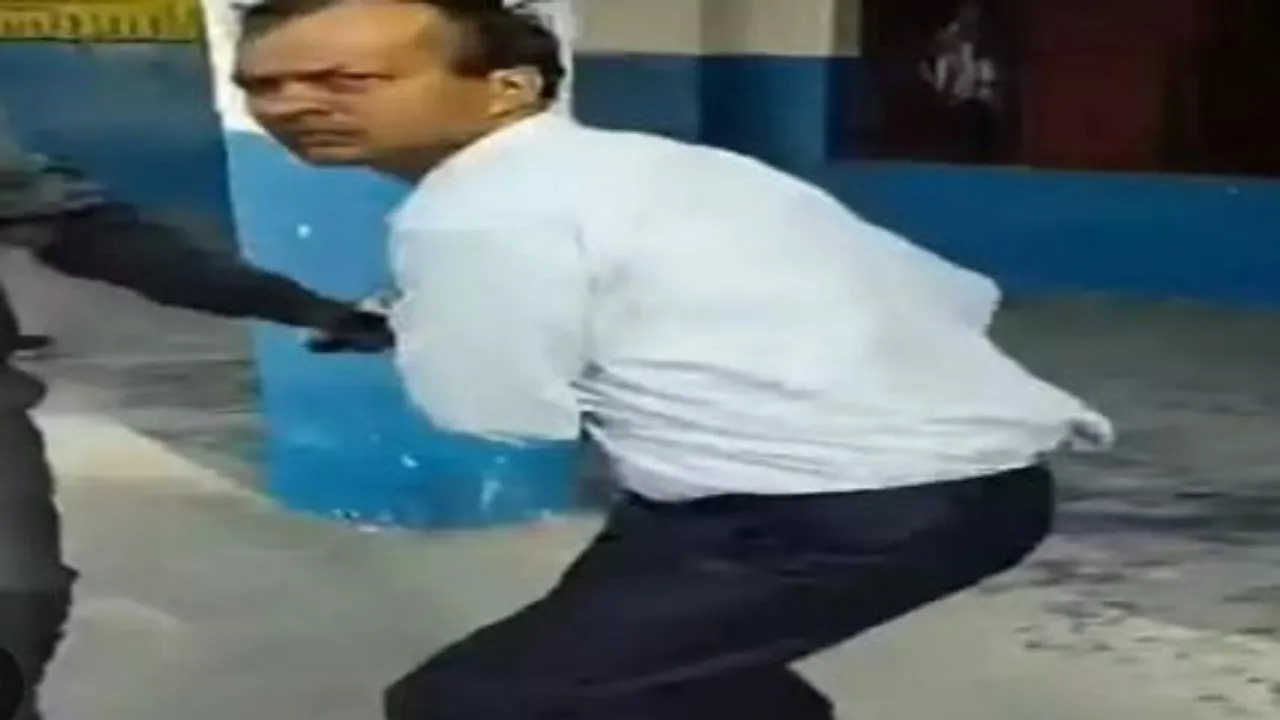 teacher with knife