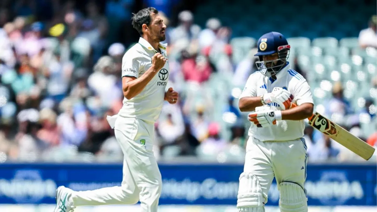 mitchel starc rishabh pant