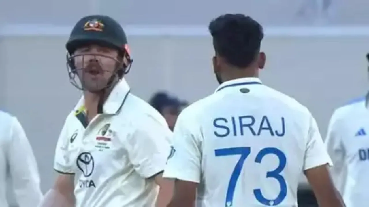 IND VS AUS SIRAJ HEAD