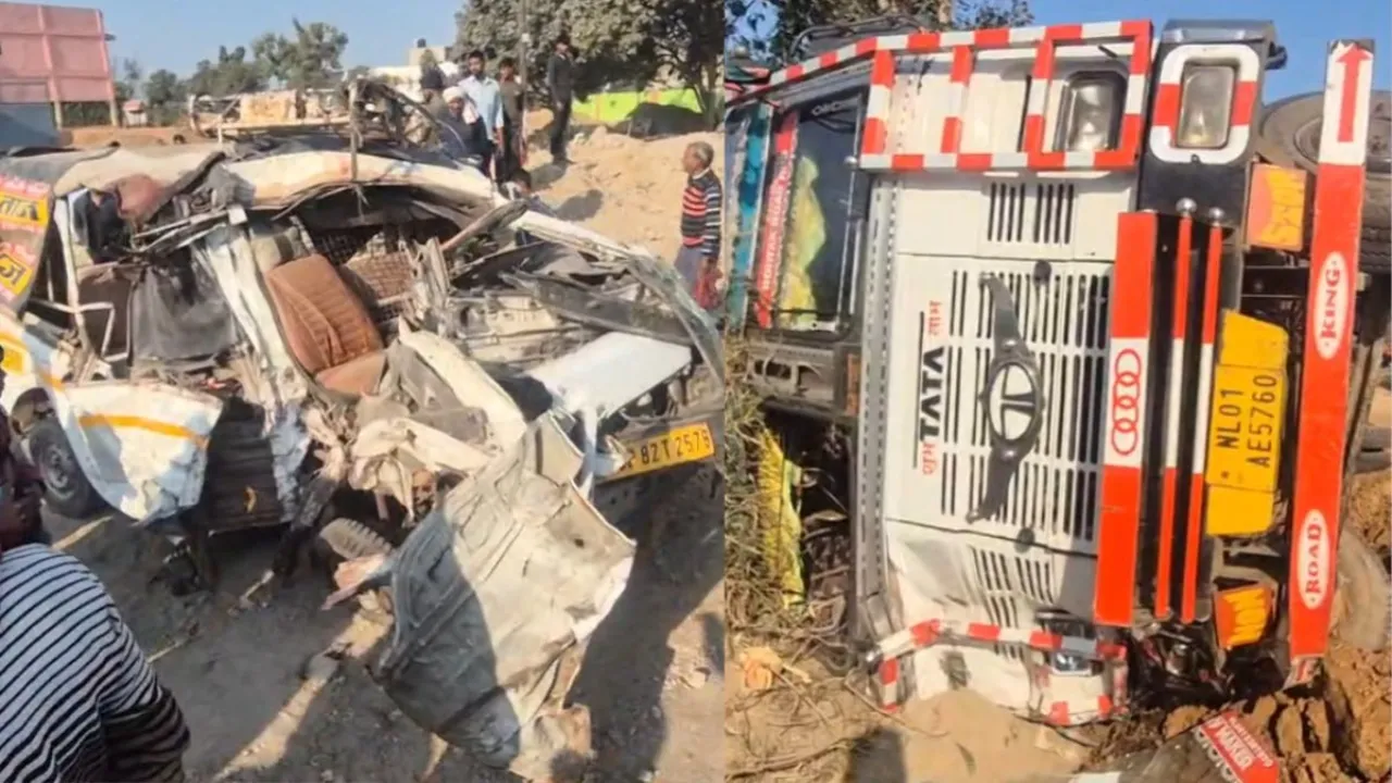 Hathras Road Accident