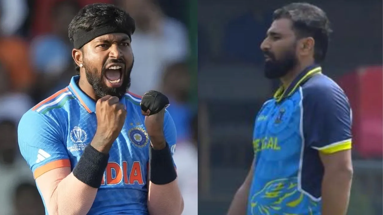 Hardik Pandya -Mohammed Shami