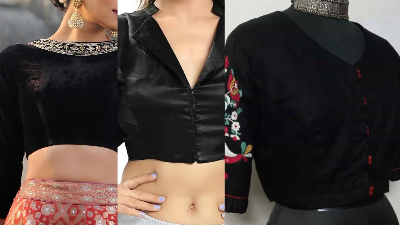 Black Blouse Designs