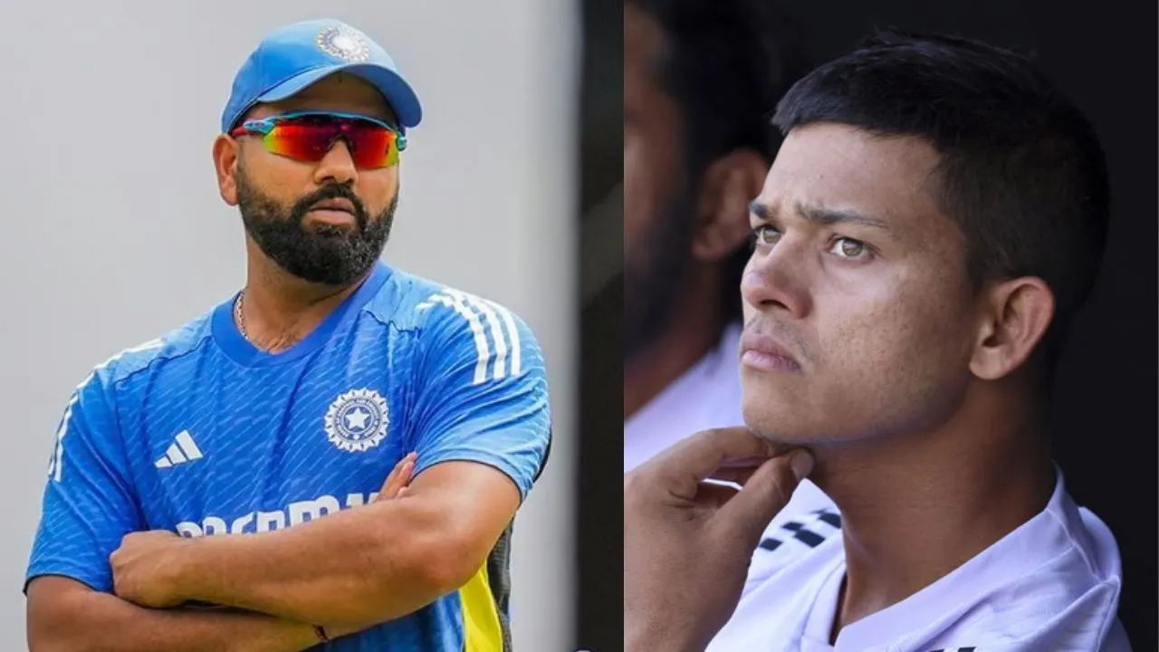 Rohit Sharma not happy with Yashasvi Jaiswal 