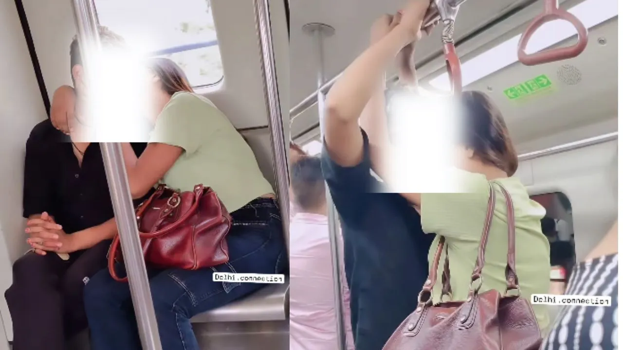 viral video romance in metro