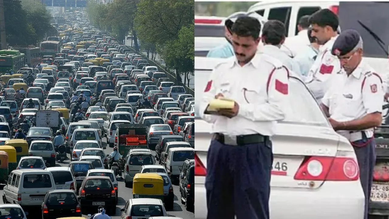 Delhi traffic police
