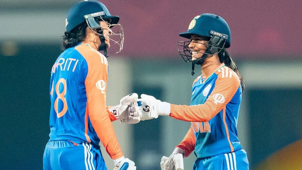 Jemimah Rodrigues and smriti mandhana