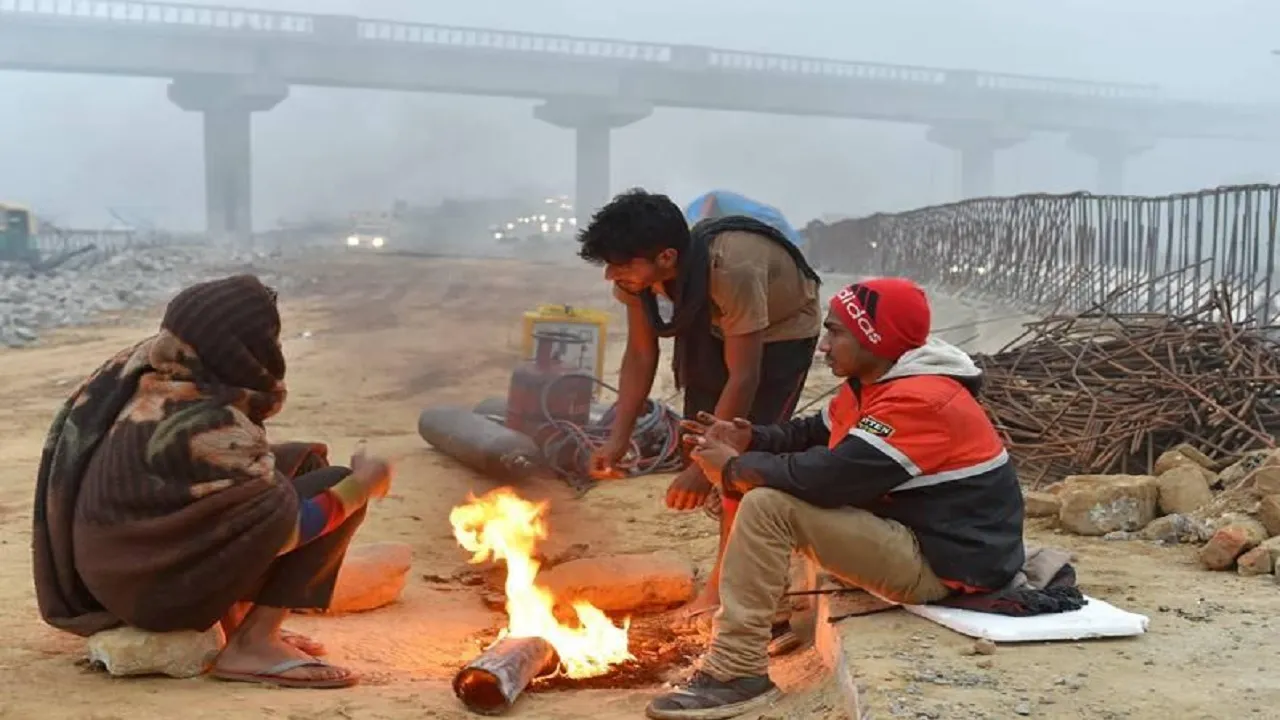winter in delhi today