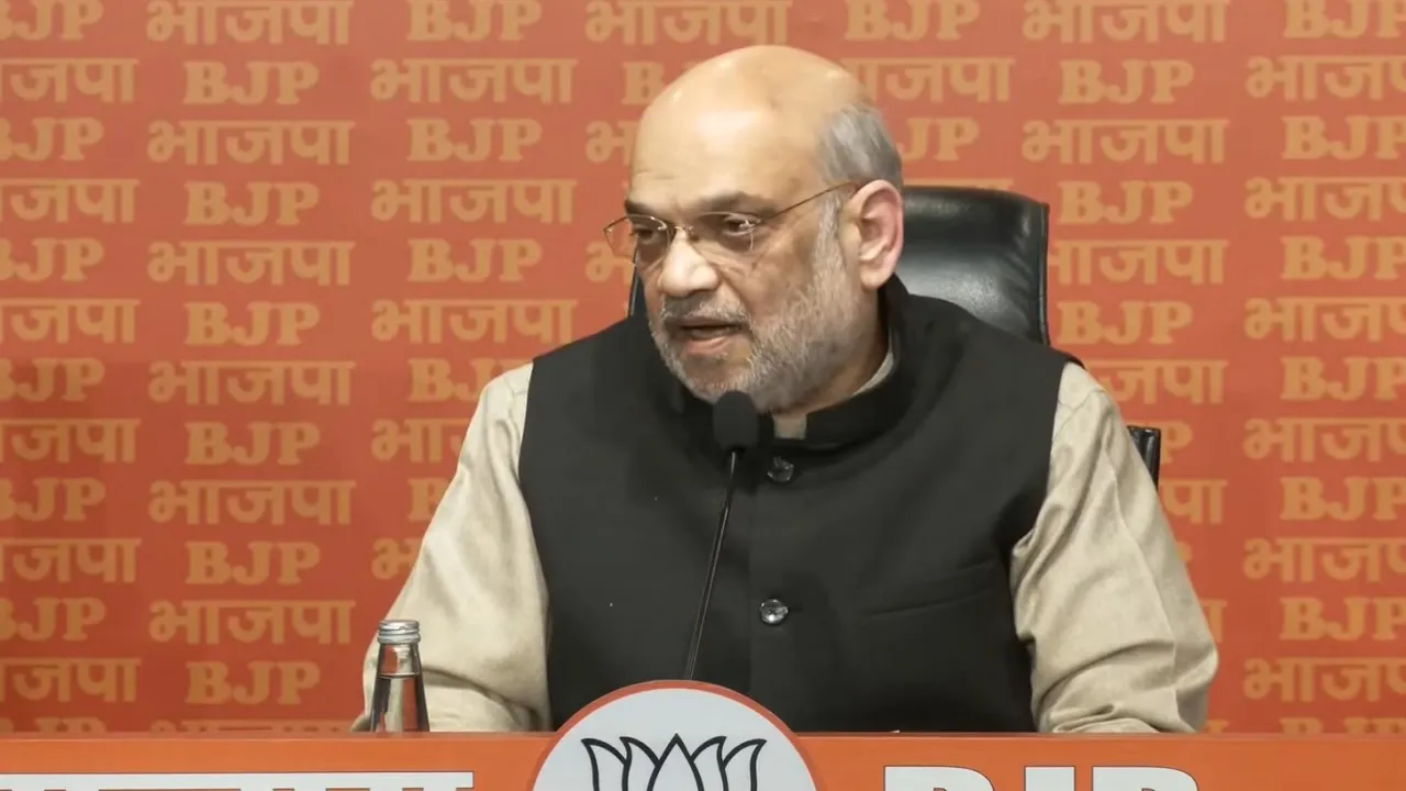 amit shah press conference
