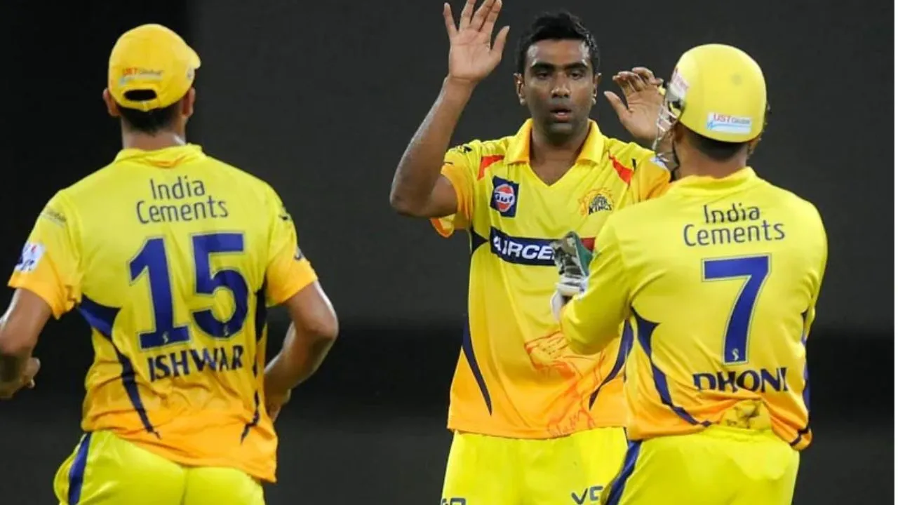 ipl  2025 Ms Dhoni and ravichandran ashwin 