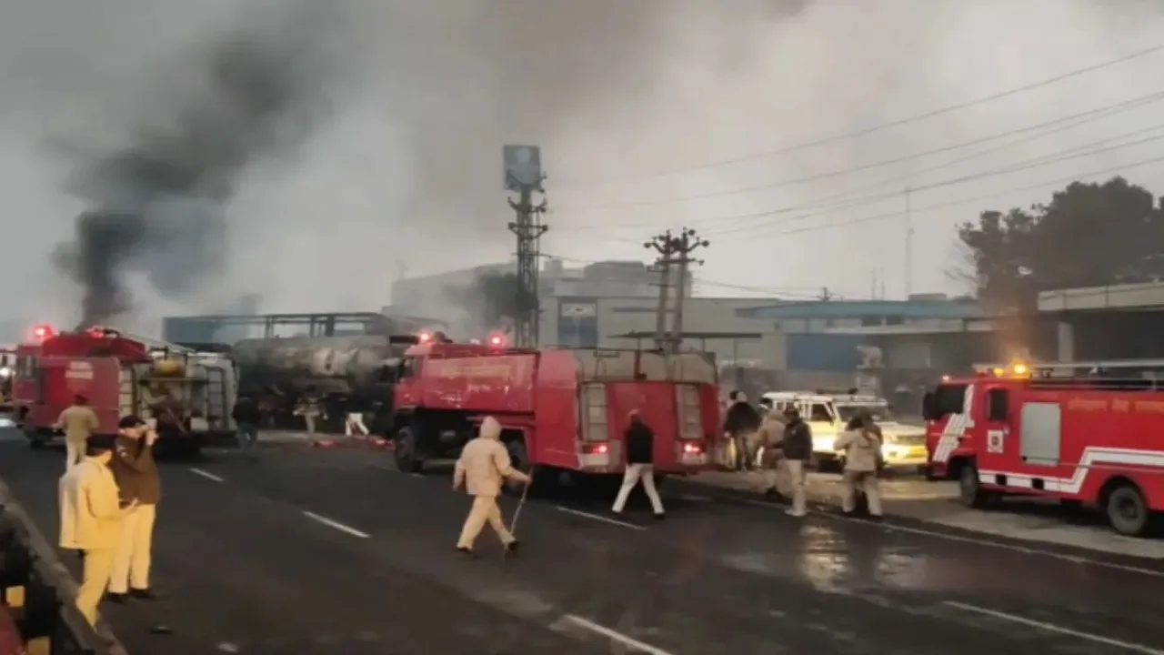 Jaipur tanker blast