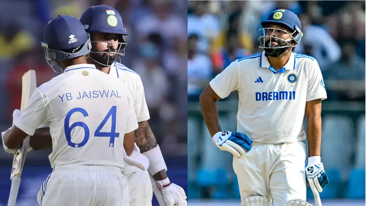 rohit sharma kl rahul yashasvi jaiswal