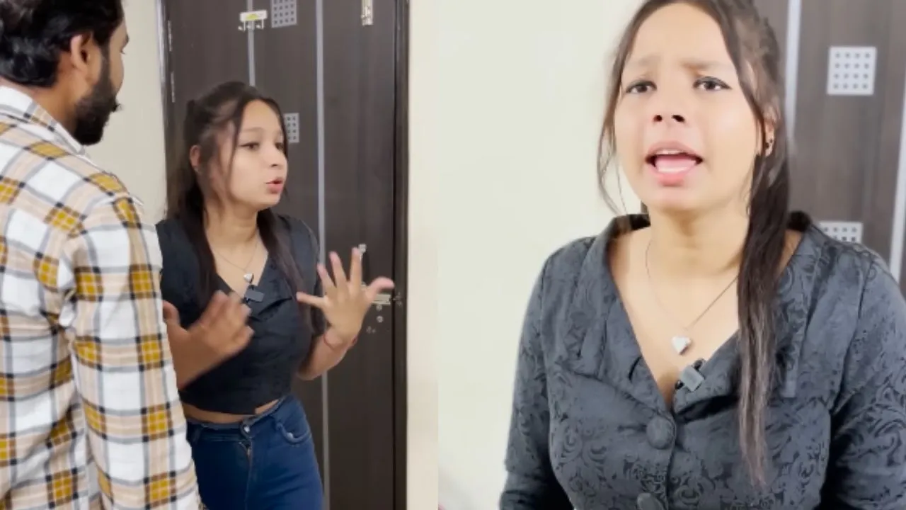 viral video of cheated patni