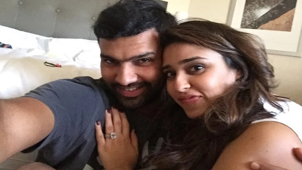 rohit-sharma-ritika-sajdeh post
