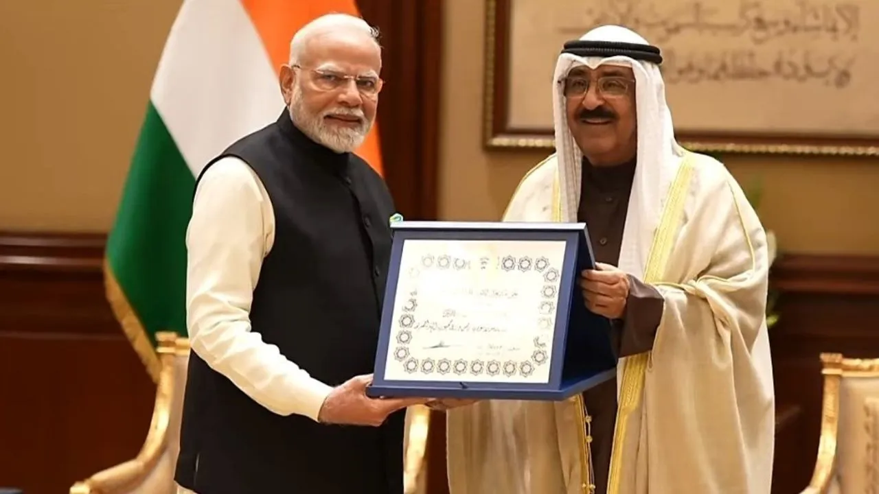 PM Modi Kuwait Visit