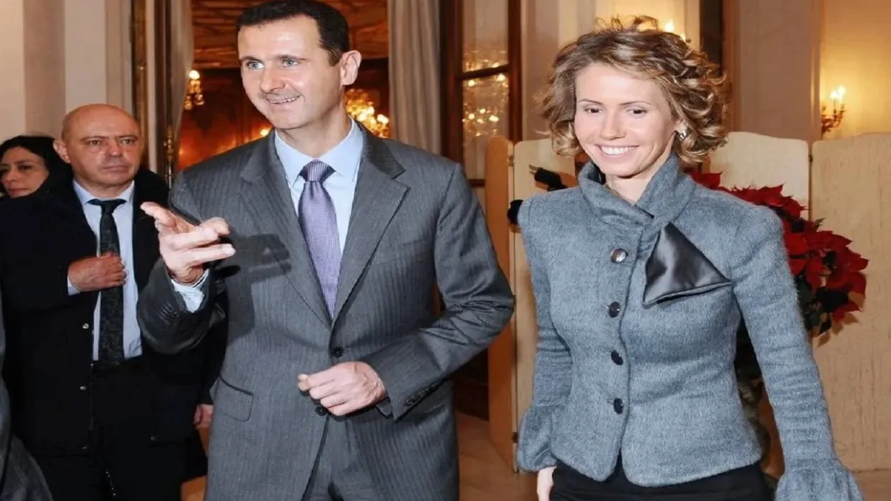 Bashar Al Assad with wife Asma
