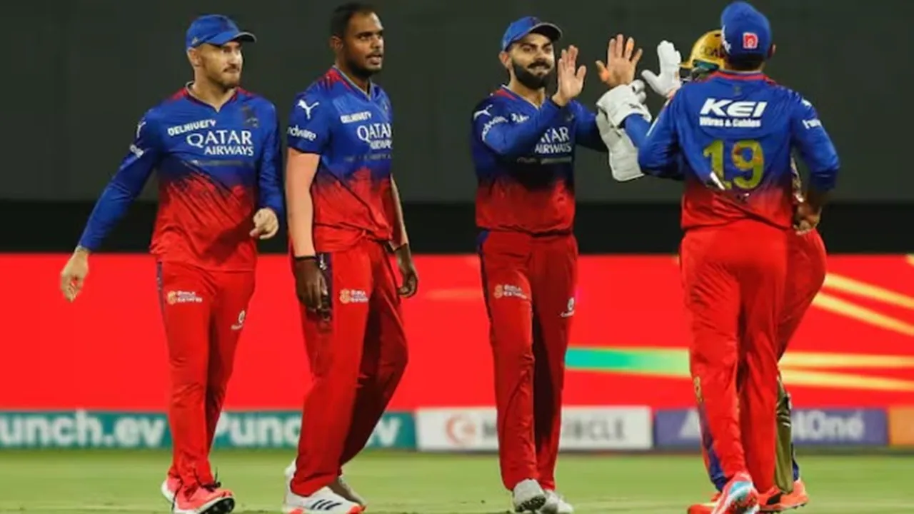 rcb captain list