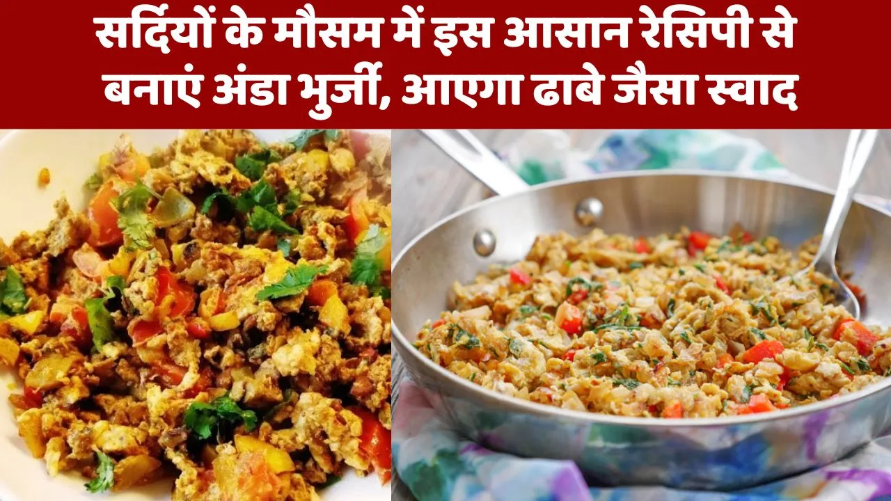 Winter Recipie DHABA STYLE Egg bhurji recipe KNOW THE INGREDIENTS AND METHOD OF PREPARATION