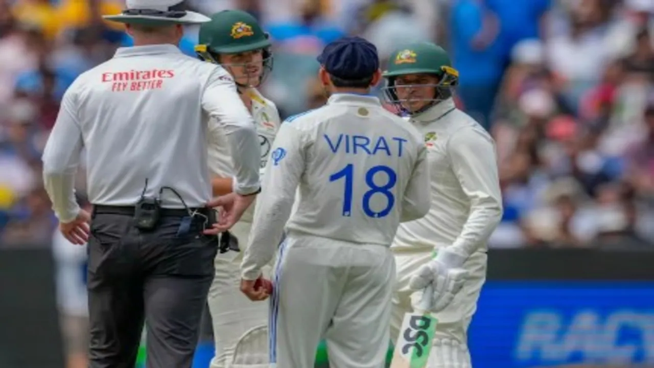 Virat Kohli Sam Konstas