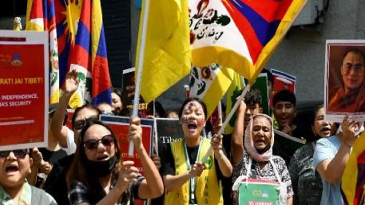 tibet protest