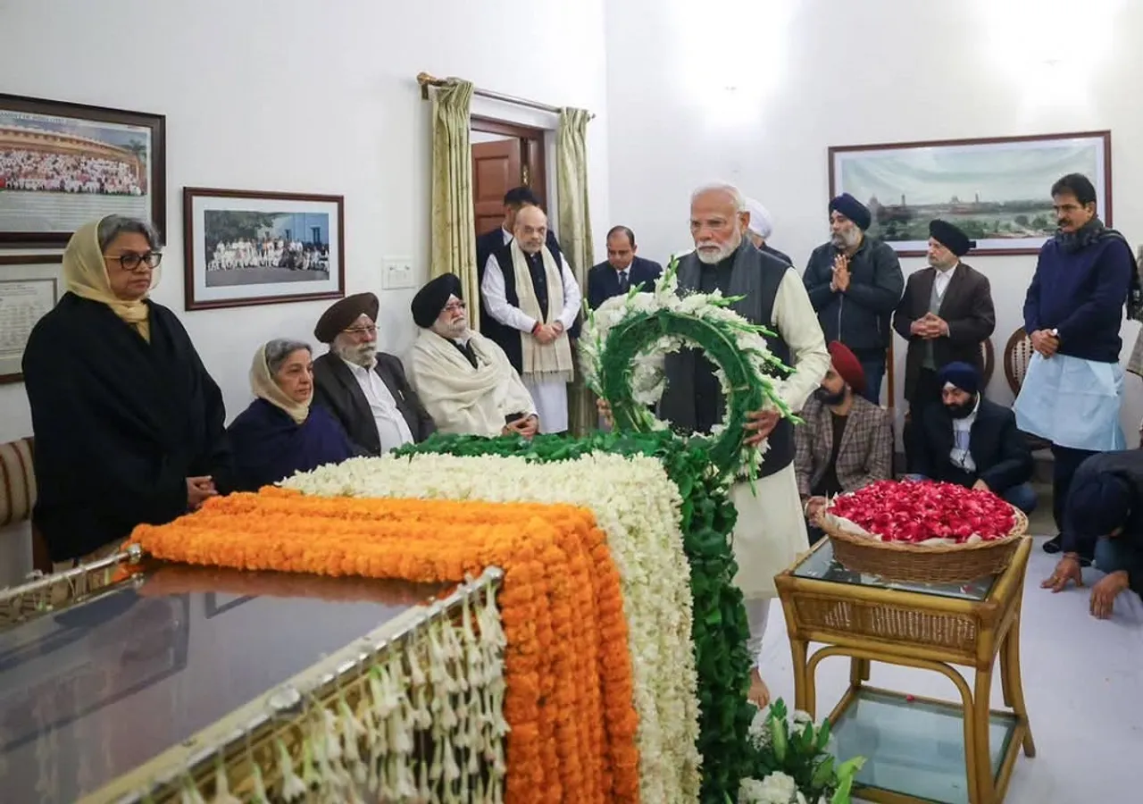 manmohan singh death and pm
