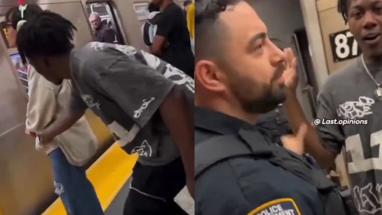 Thieves caught stealing in metro viral video