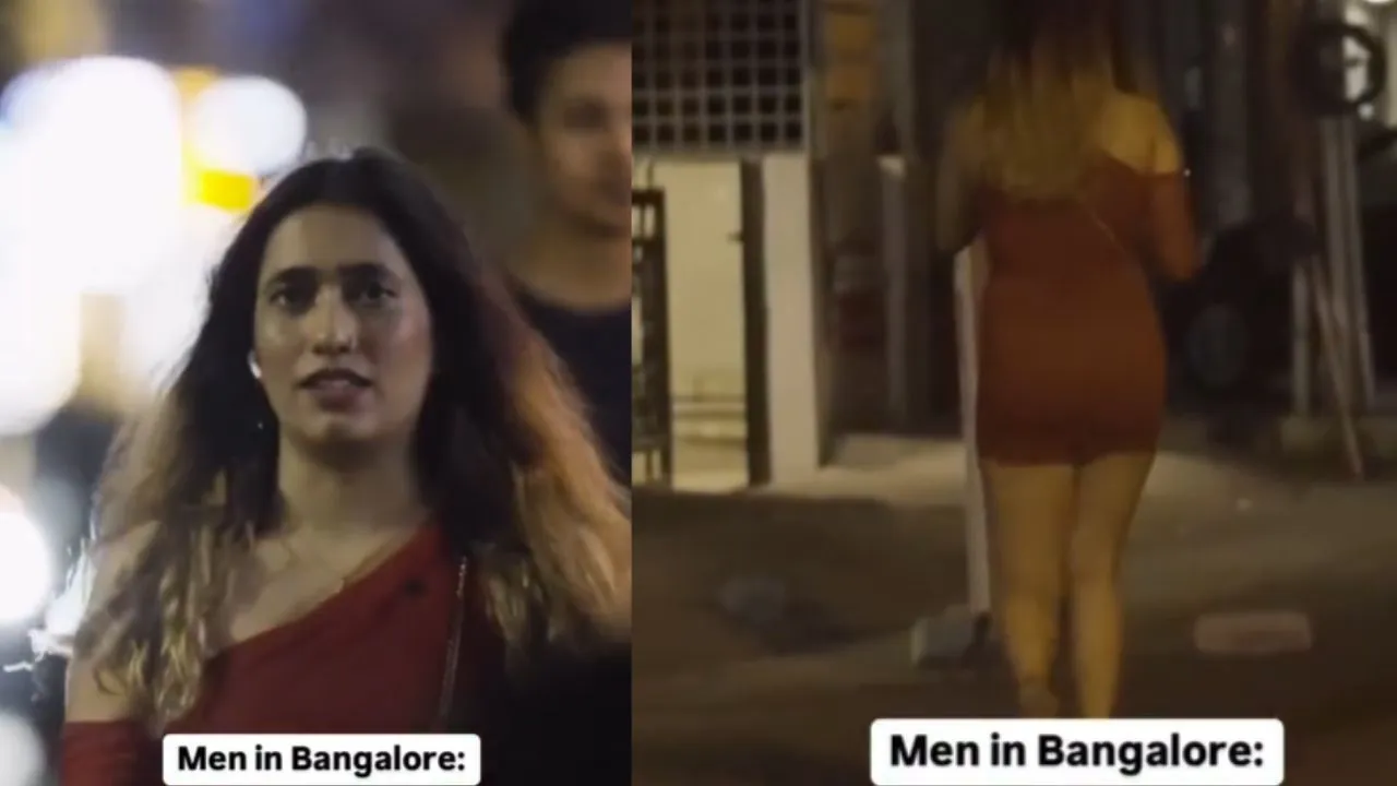 VIRAL VIDEO OF LADY IN BANGLORE