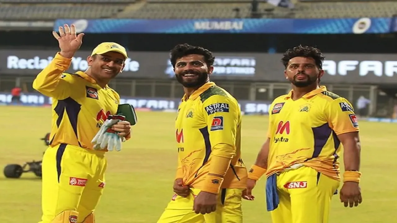 MS-Dhoni-Suresh-Raina-Ravindra-Jadeja ipl