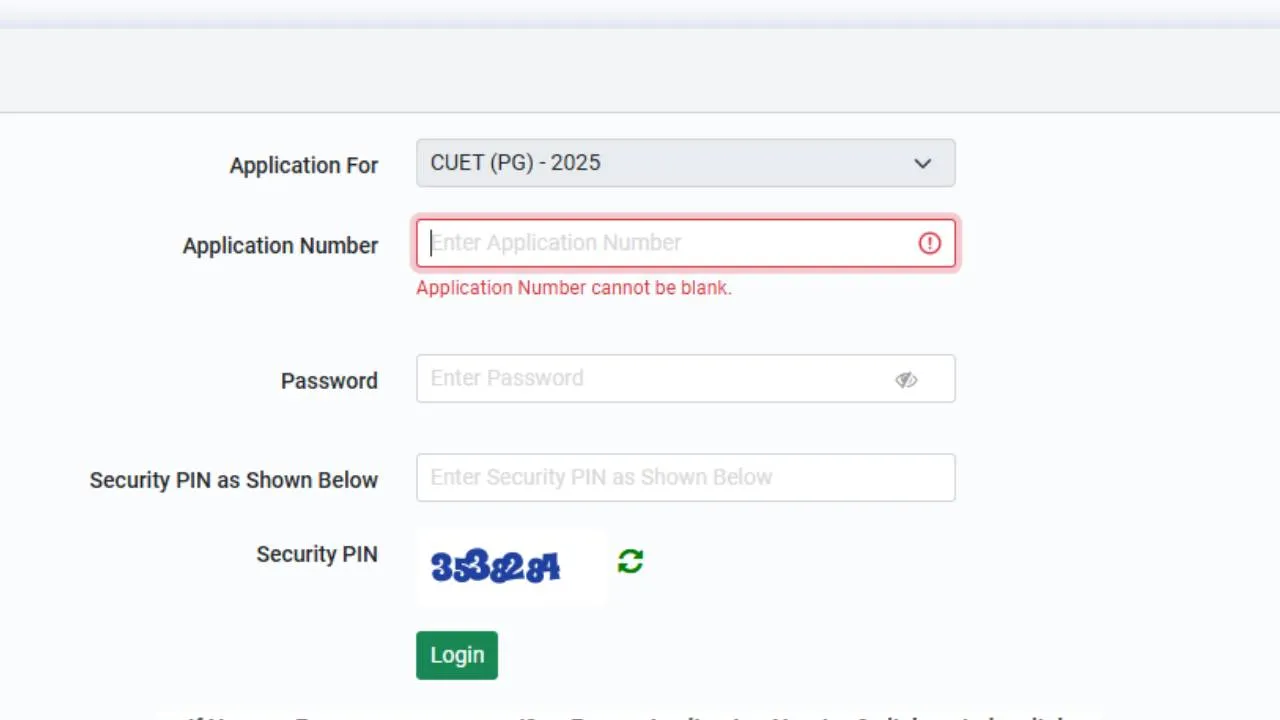 CUET PG 2025 Registration