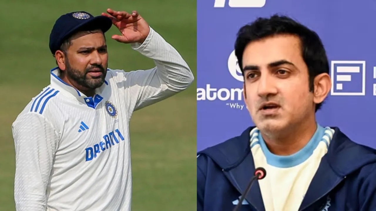gautam gambhir rohit sharma test