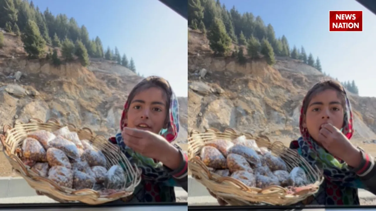 Girl selling gram speaks fluent English pakistan