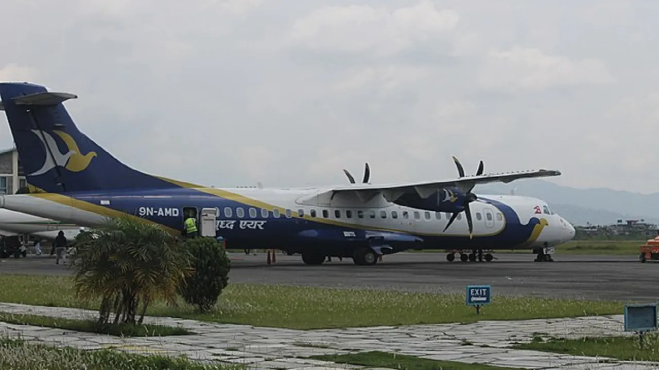 Buddha air flight fire
