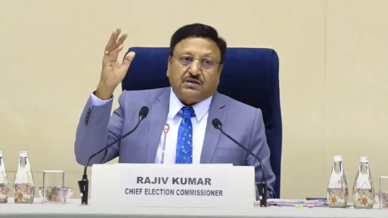 Rajiv Kumar Election commissioner