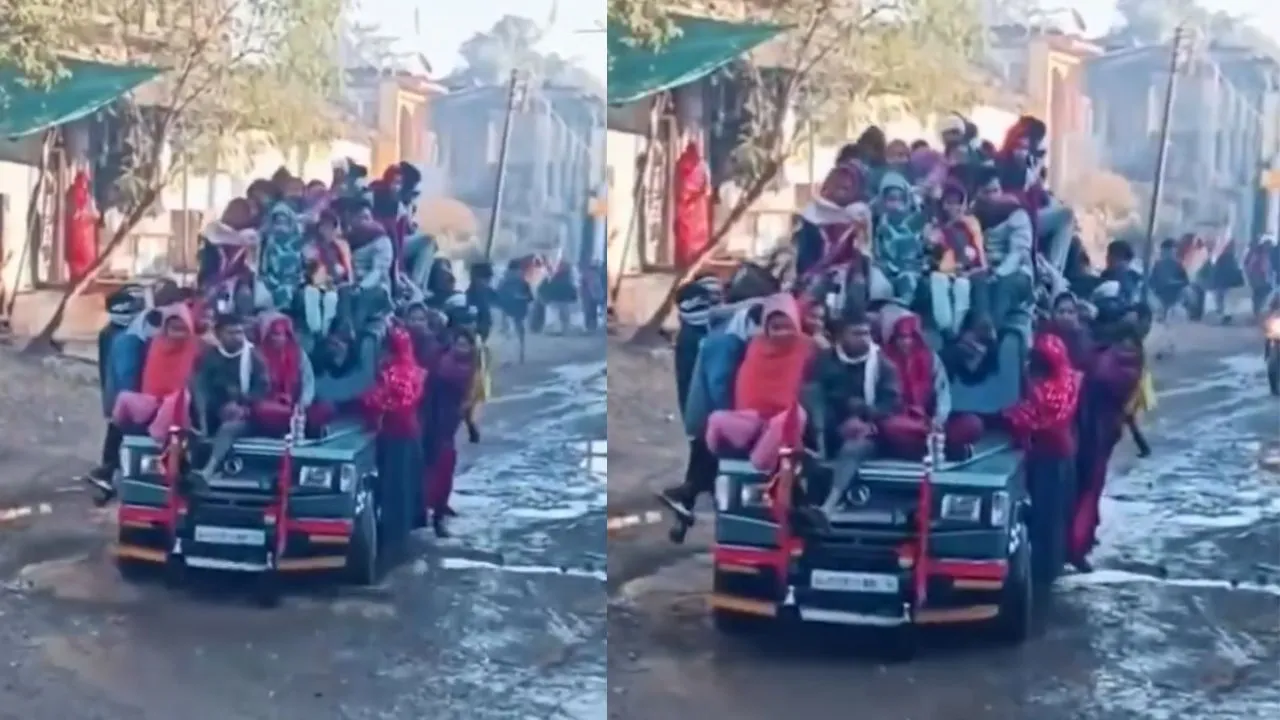 Video of overloaded passenger car goes viral