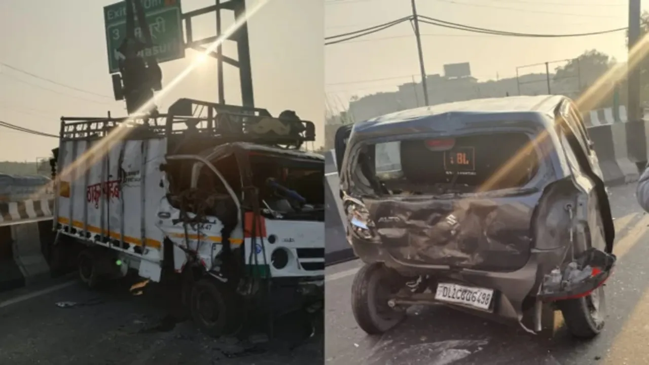 Hapur Road Accident