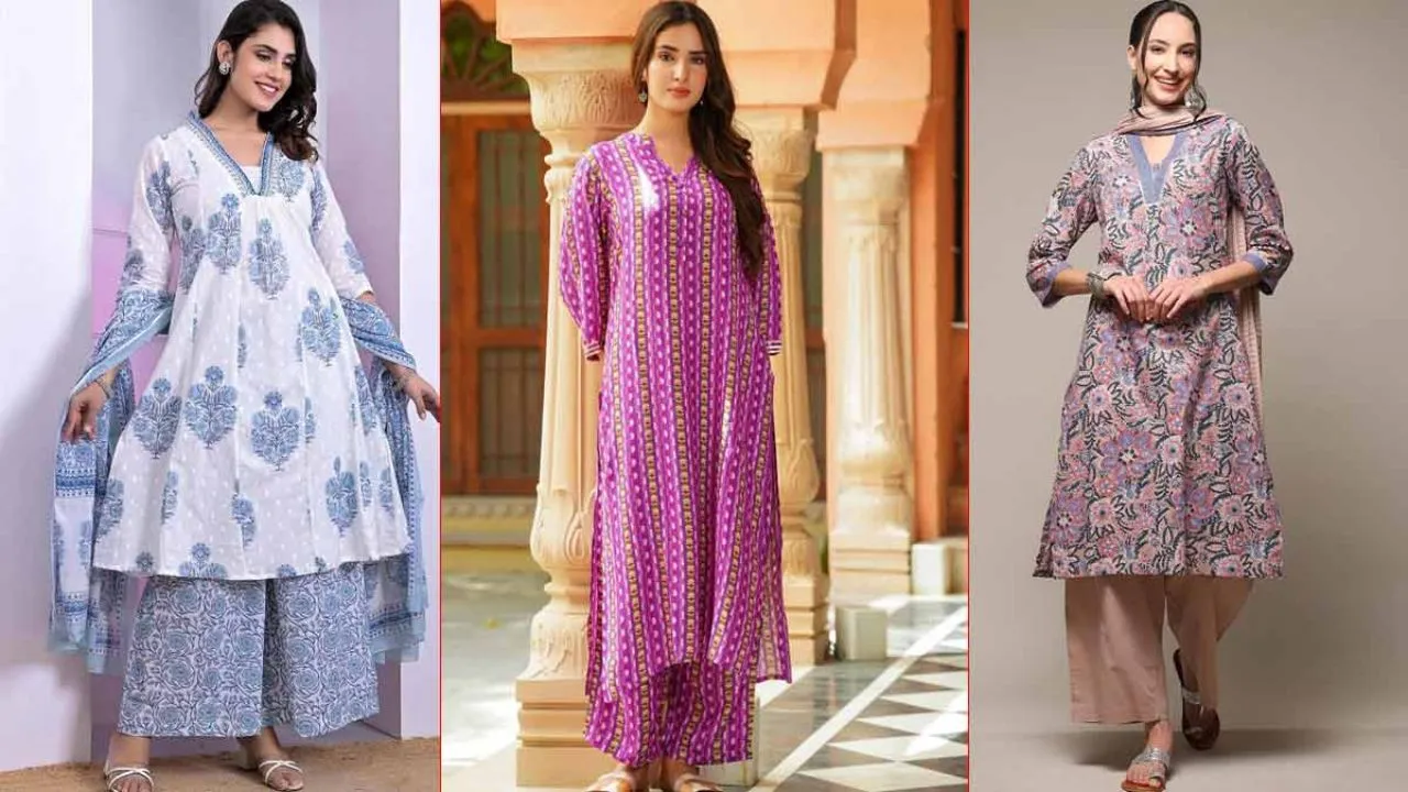 Kurti With Palazzo Set