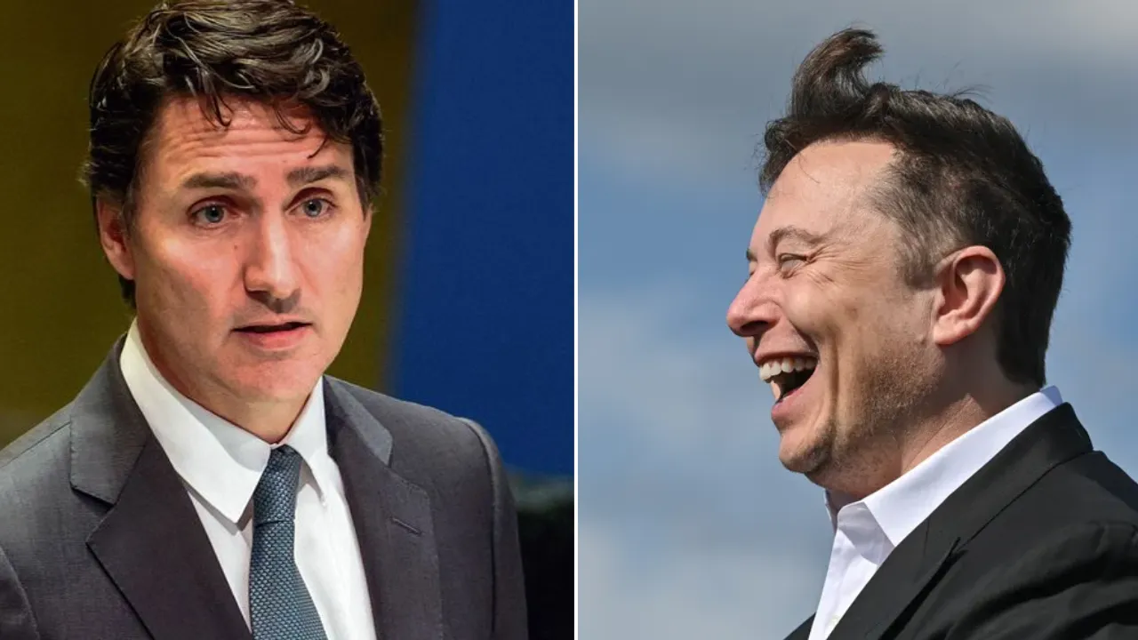 Elon Musk Calls Justin trudeau Girl  