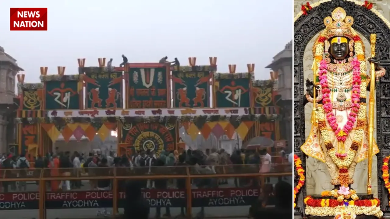 Ramlala Pran Pratishtha One Year Completed Ram Mandir Ayodhya Three days Programme Yogi Adityanath