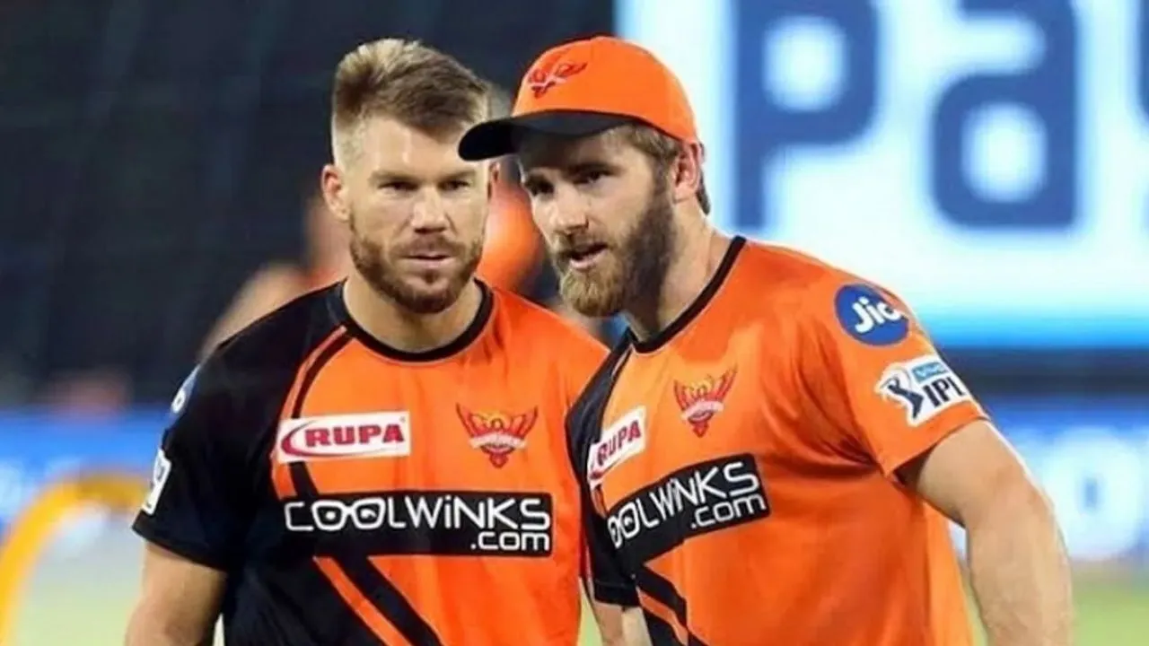 Kane Williamson and David Warner