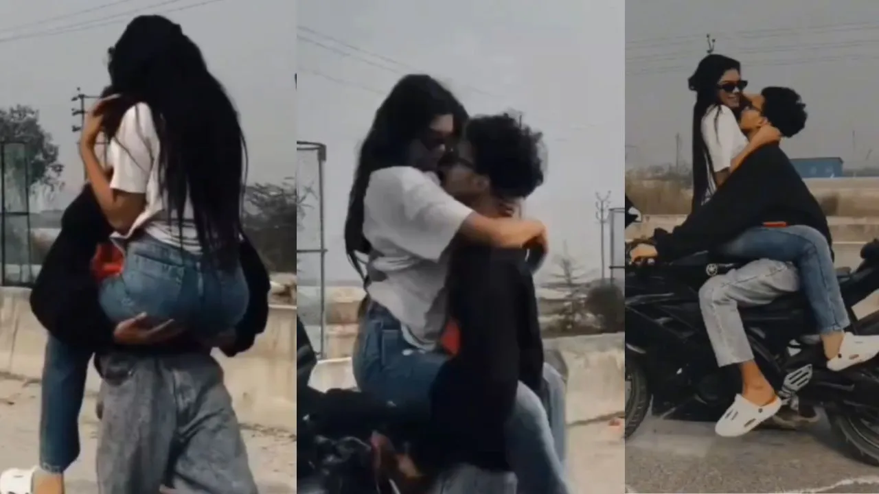 viral couple video kanpur