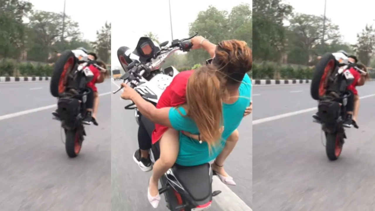 Stunt viral video today
