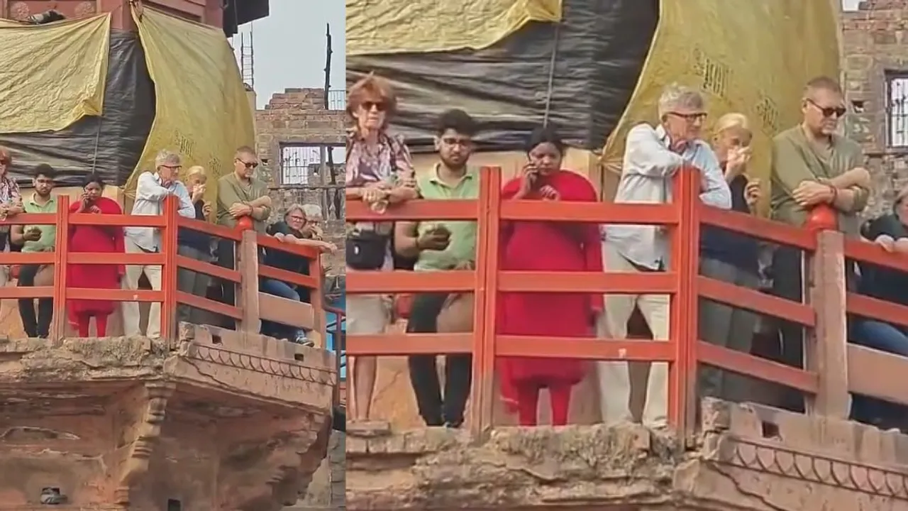 Viral Video Bill Gates Manirkinka Ghat Video