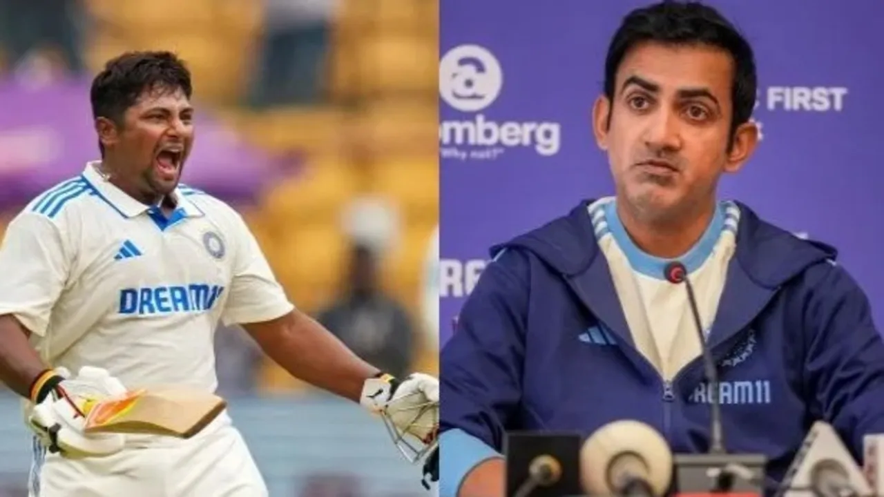 Gautam Gambhir Sarfraz Khan