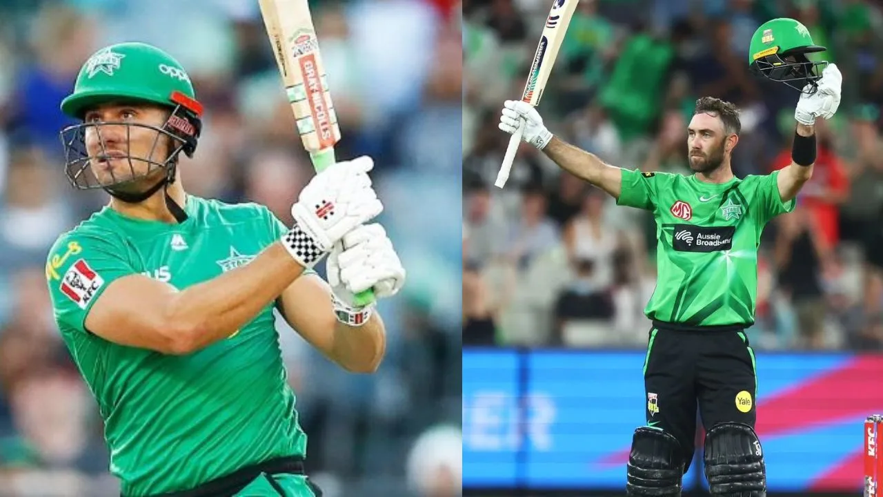 Marcus Stoinis and Glenn Maxwell 
