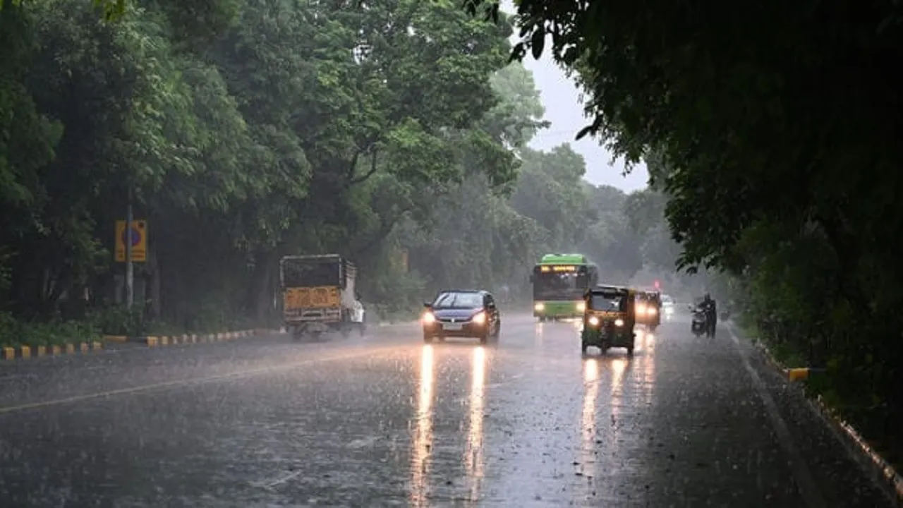 Delhi Rain 16 January