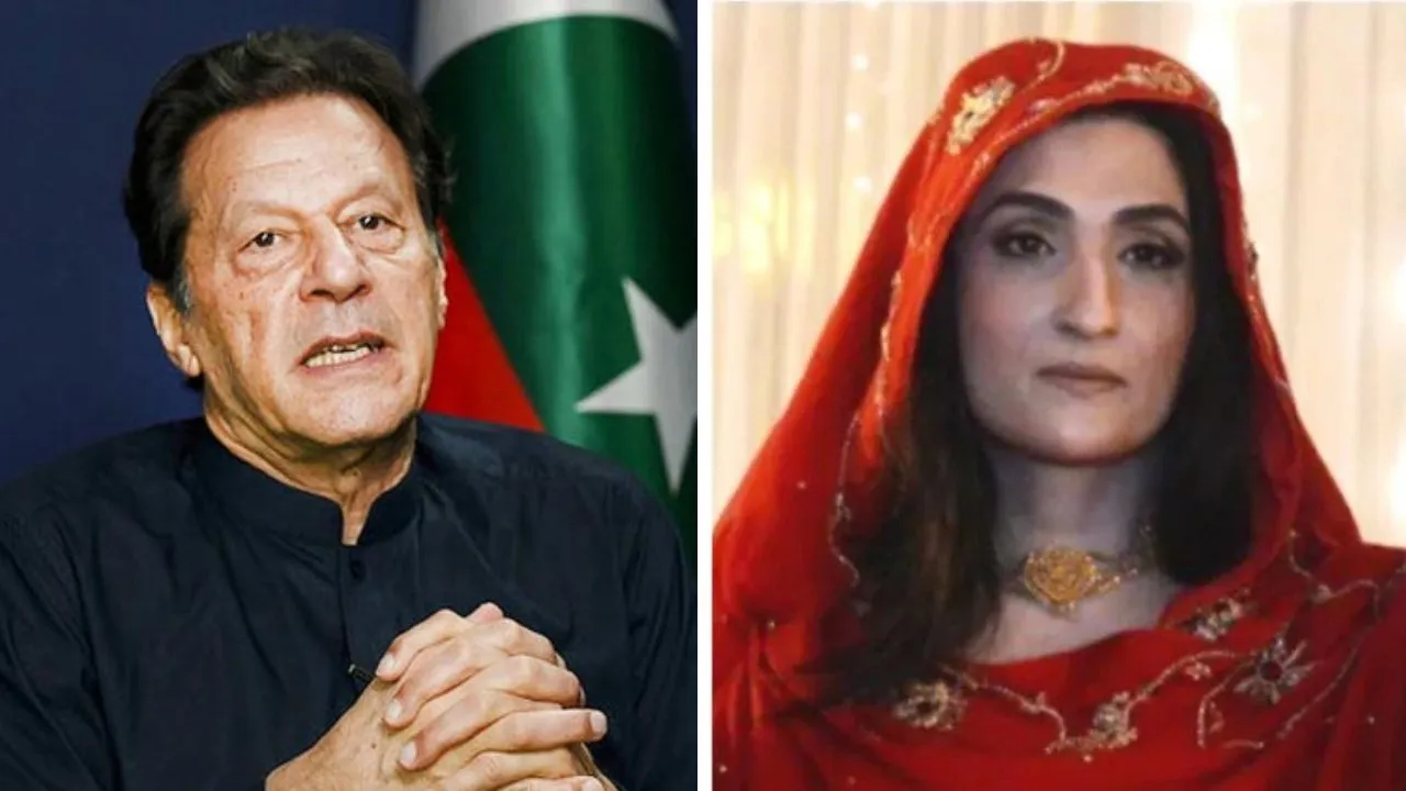 Imran Khan and Bushra Bibi