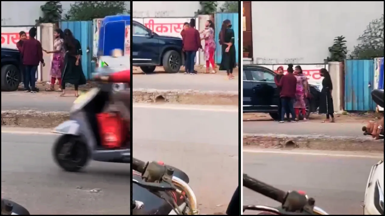 girl viral video in bilaspur chhattisgarh  