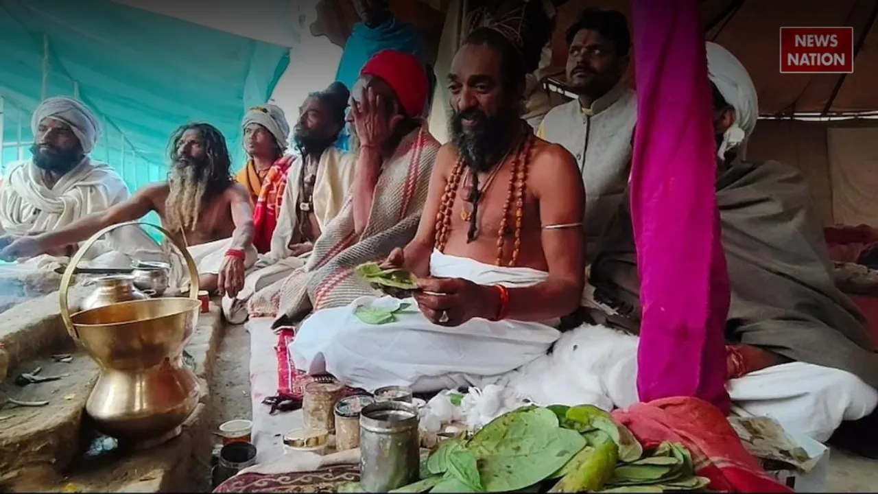 pan wale baba mahakumbh viral video