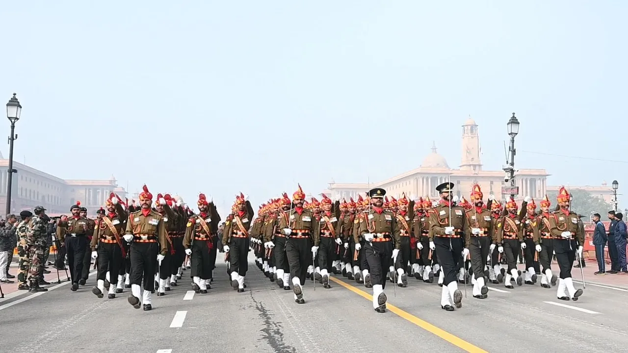 republic day parade rehearsal