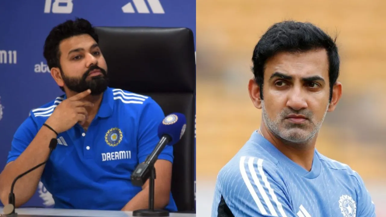 rohit sharma gautam gambhir team india