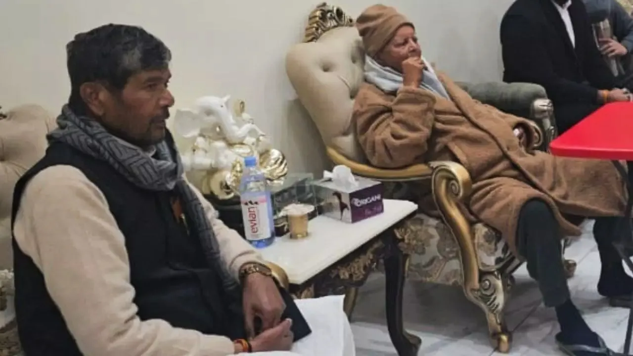Pashupati meets lalu yadav